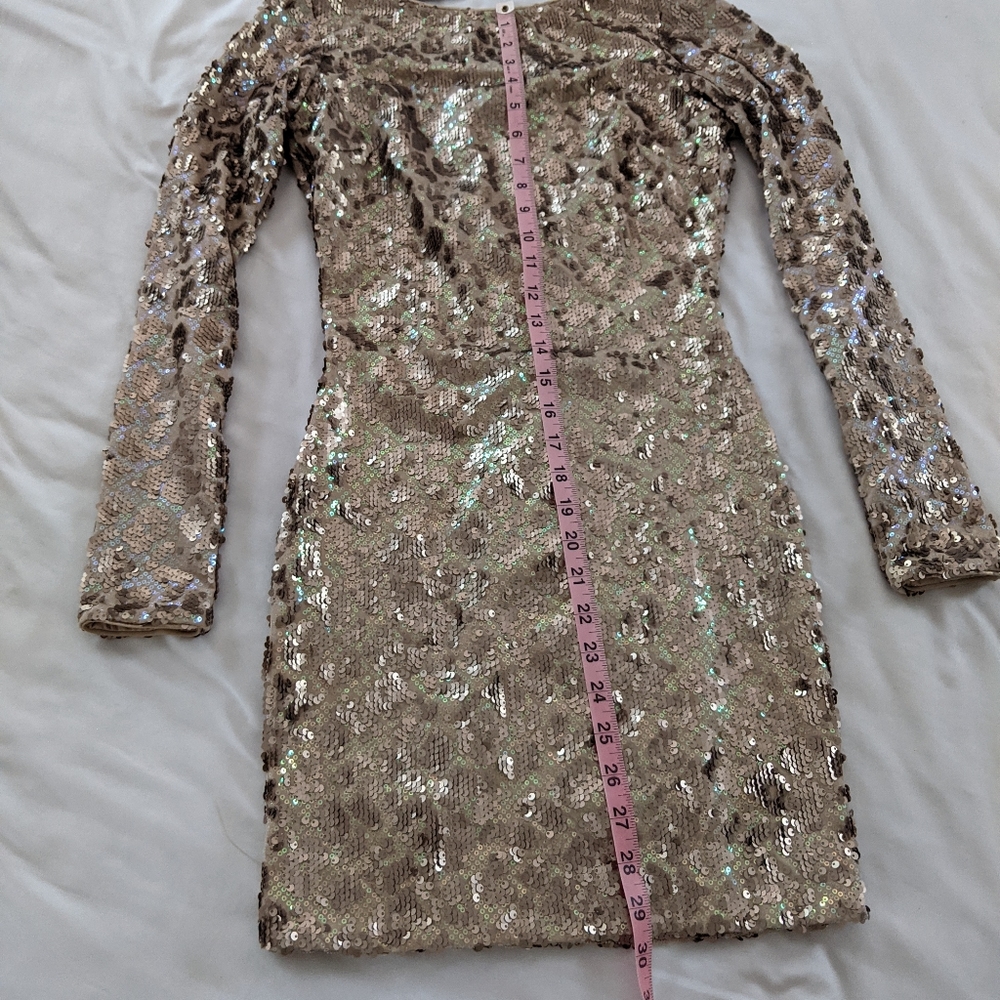 Sequins mini dress size S (0-2)